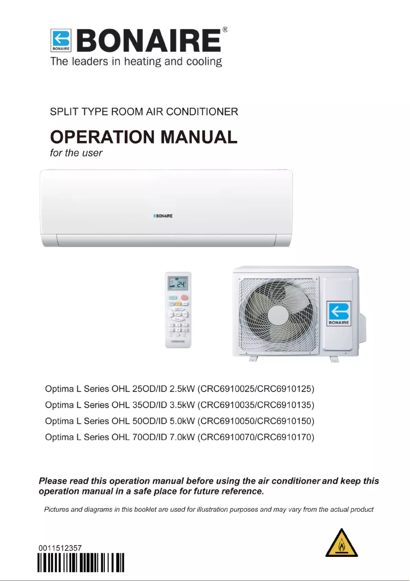 Página 1 del manual Manual de usuario Bonaire OHL-25ID