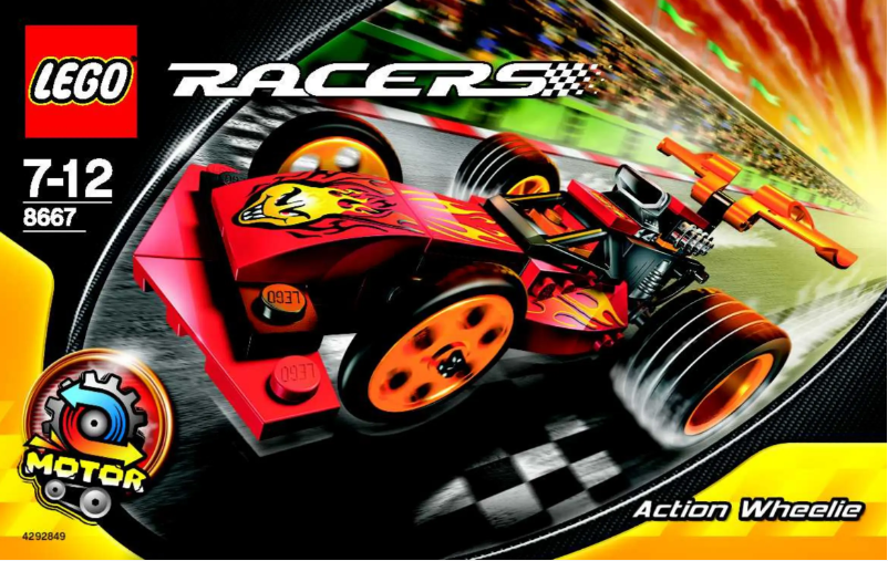 Página 1 del manual Manual de usuario Lego Racers 8667