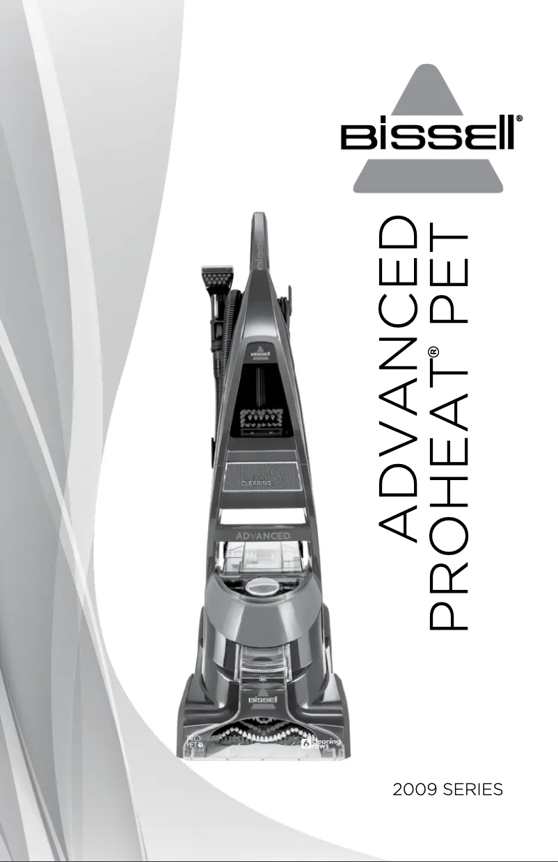 Página 1 del manual Manual de usuario Bissell StainPro 6