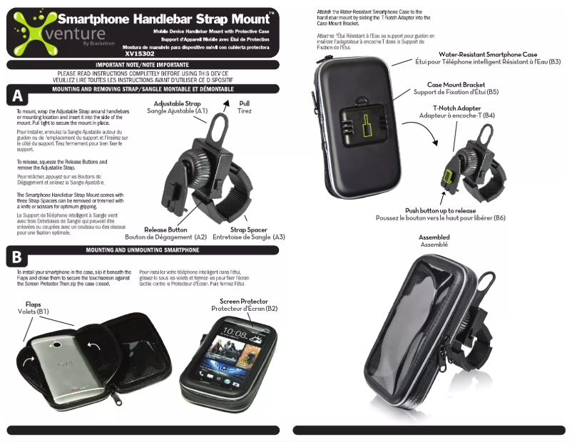 Imagen de la primera página del manual del dispositivo XV1-530-2