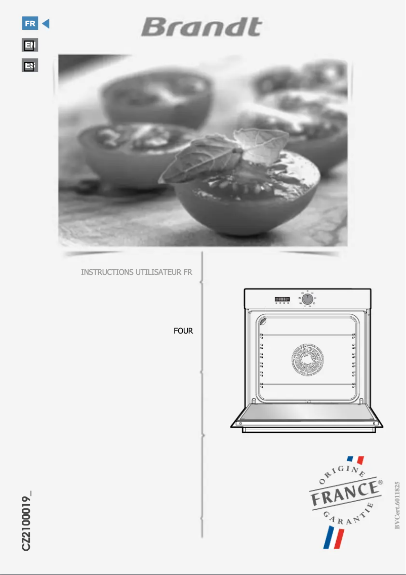 Imagen de la primera página del manual del dispositivo BOC7532LX