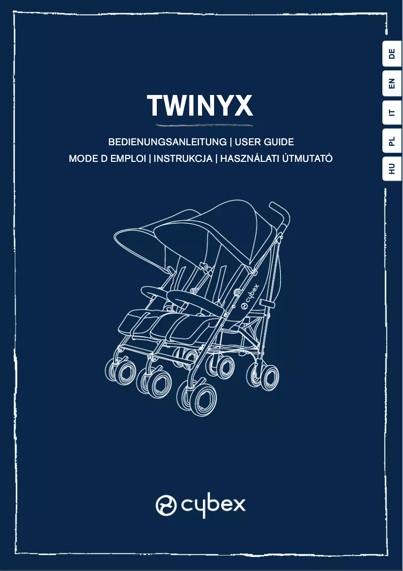 Imagen de la primera página del manual del dispositivo Twinyx