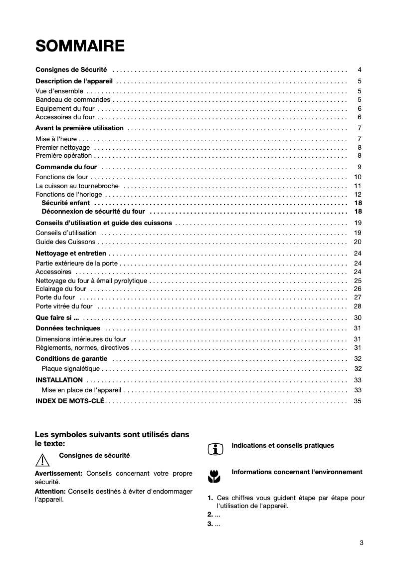 Página nº 1 - Manual de usuario Faure FM606X1