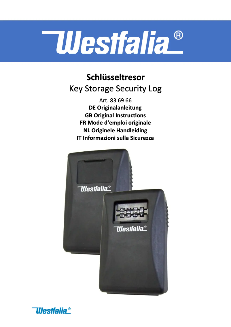 Imagen de la primera página del manual del dispositivo 836966