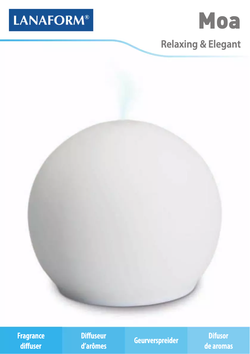 Imagen de la primera página del manual del dispositivo Moa