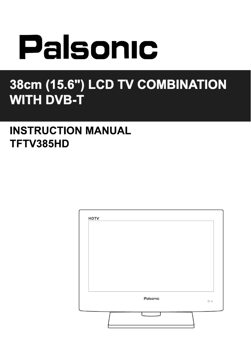 Imagen de la primera página del manual del dispositivo TFTV385HD