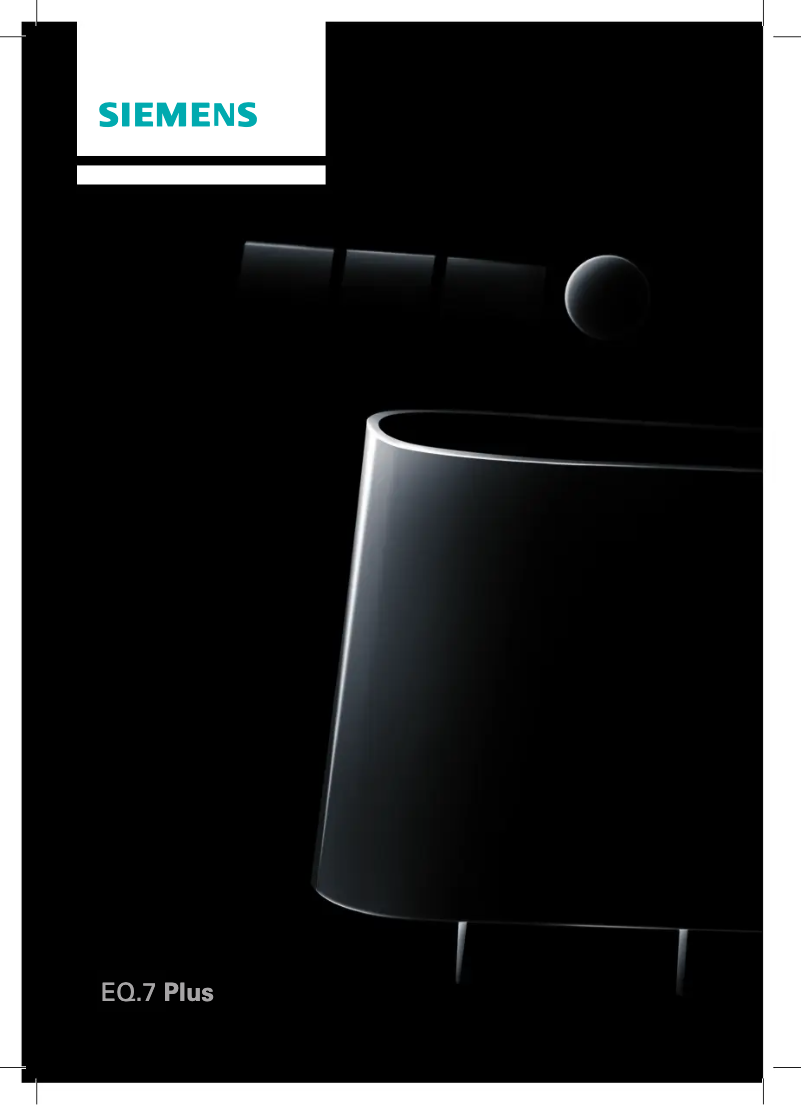Imagen de la primera página del manual del dispositivo EQ.7 TE706501DE