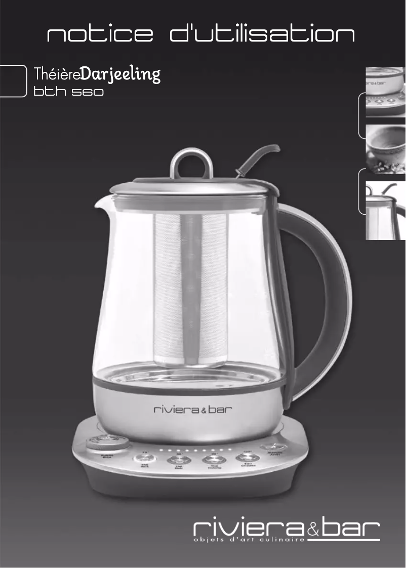 Imagen de la primera página del manual del dispositivo BTH560