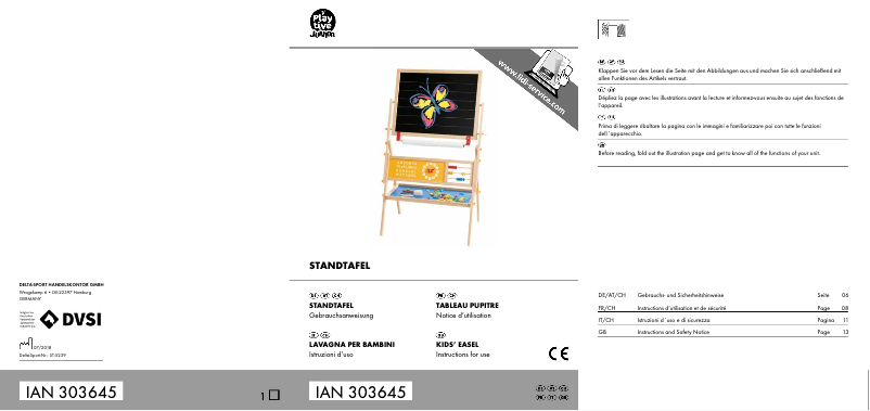 Página 1 del manual Manual de usuario Playtive IAN 303645