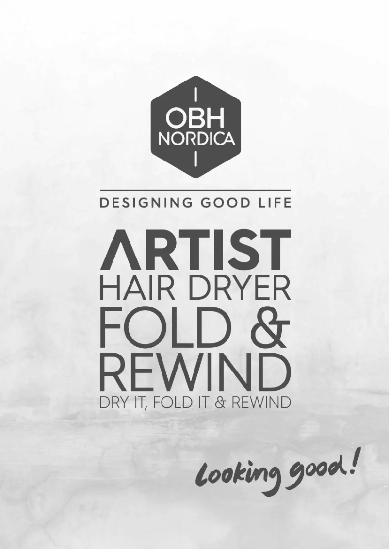 Página nº 1 - Manual de usuario OBH Nordica Artist Fold & Rewind 5164