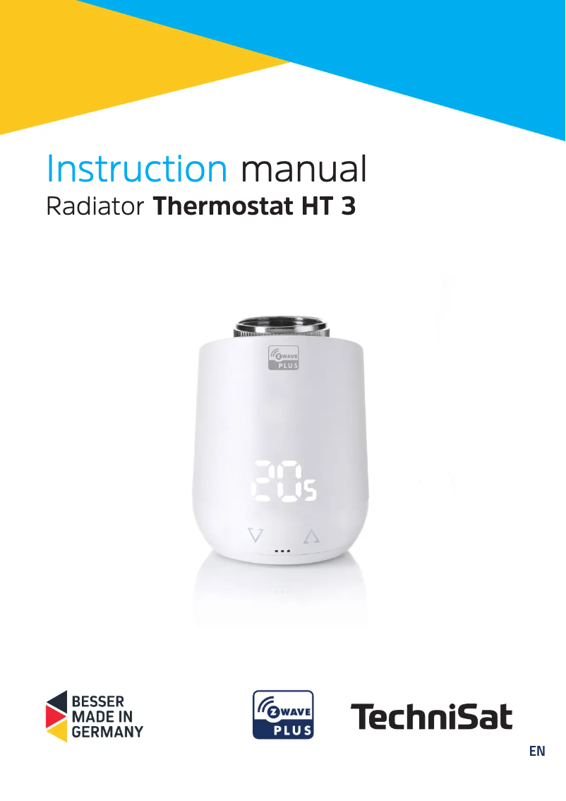 Página 1 del manual Manual de usuario TechniSat Thermostat HT 3
