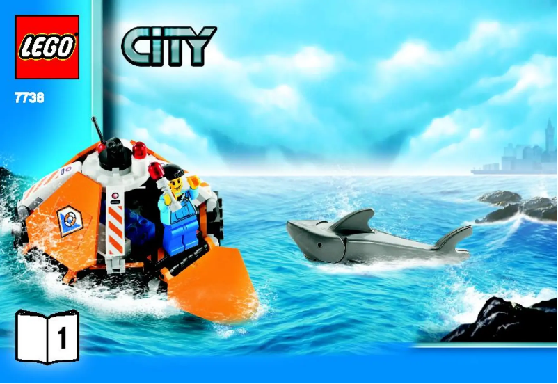 Imagen de la primera página del manual del dispositivo Coast Guard Helicopter & Life Raft