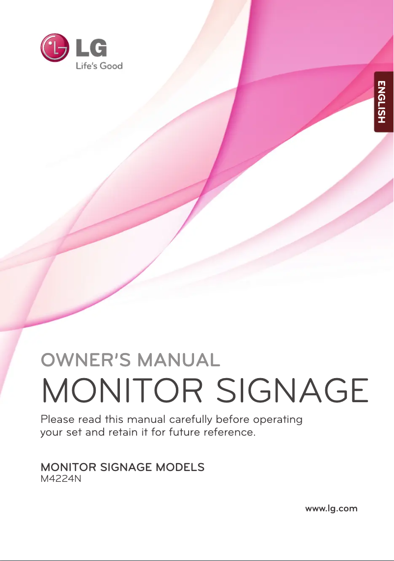 Imagen de la primera página del manual del dispositivo M4224NCB32