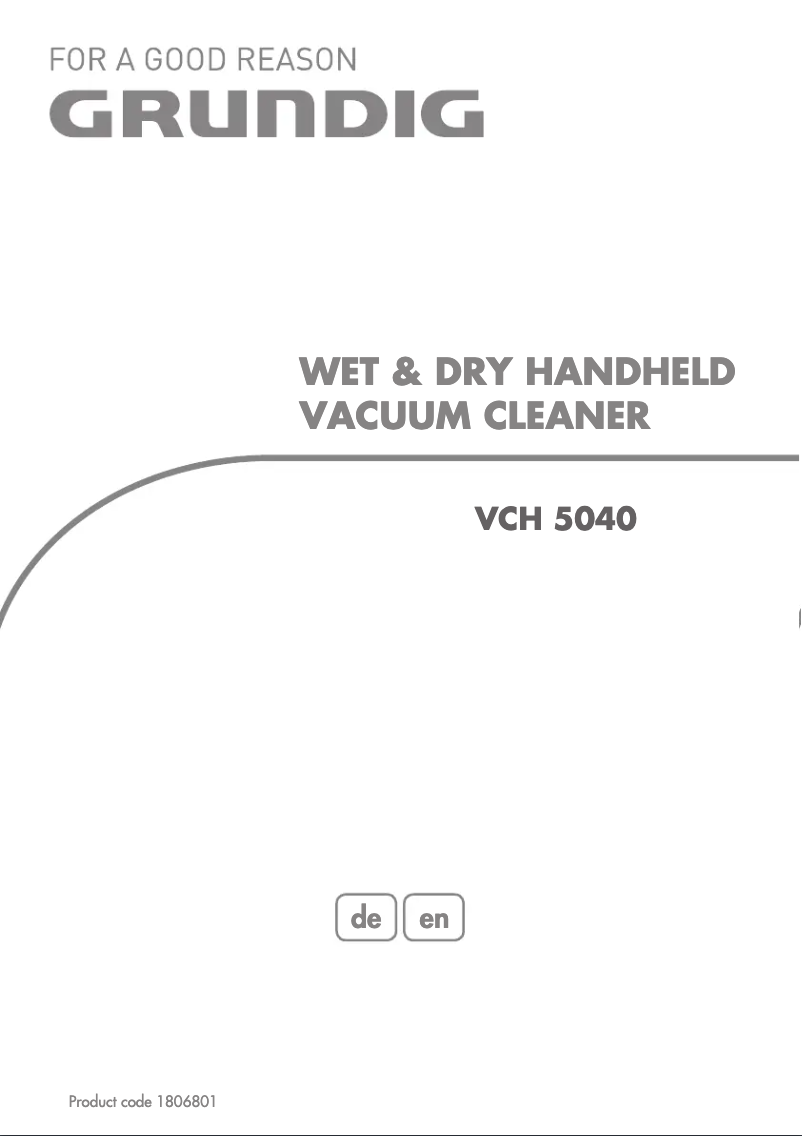 Imagen de la primera página del manual del dispositivo Little Guard VCH 5040