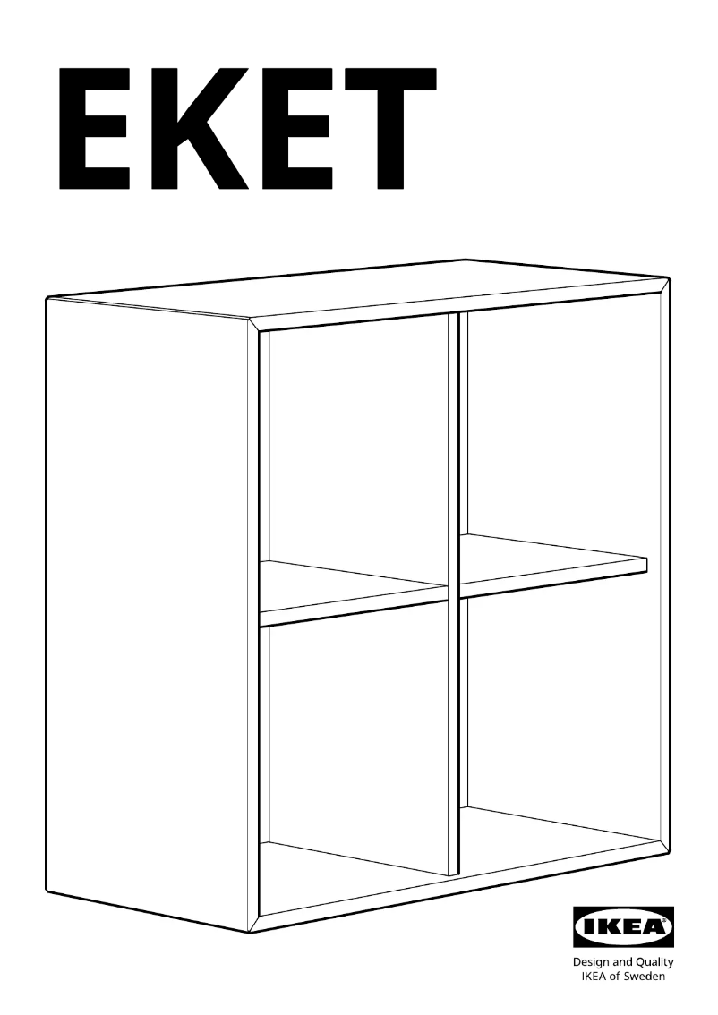 Página 1 del manual Manual de usuario Ikea EKET 903.339.57