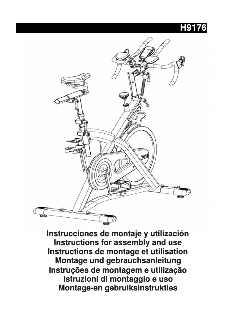 Página 1 del manual Manual de usuario BH Fitness SB 2.8 H9176