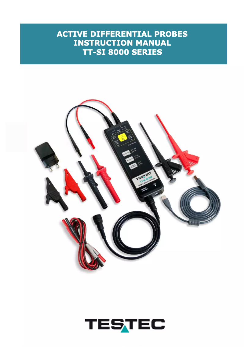 Imagen de la primera página del manual del dispositivo TT-SI 8051