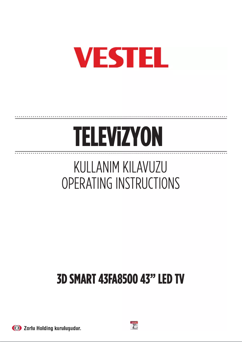 Imagen de la primera página del manual del dispositivo 43FA8500