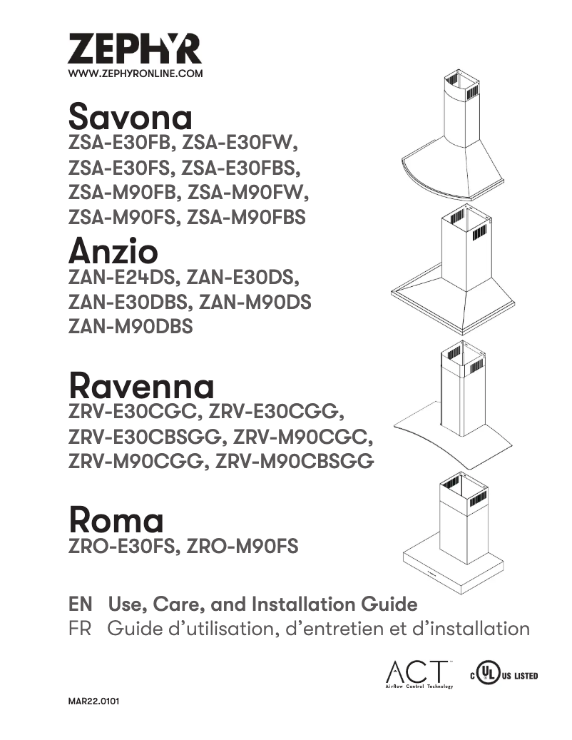 Imagen de la primera página del manual del dispositivo ZSA-E30FBS