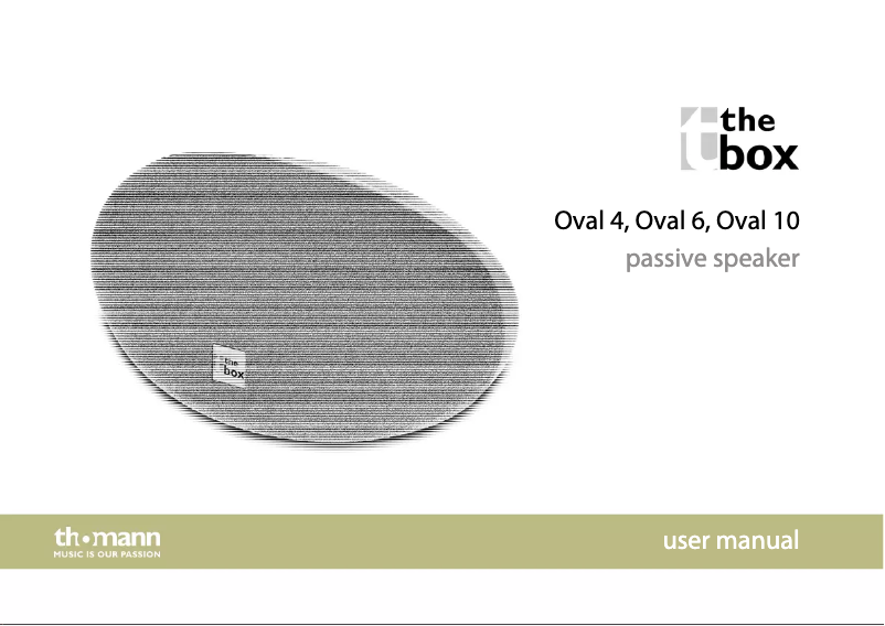 Imagen de la primera página del manual del dispositivo Oval 4