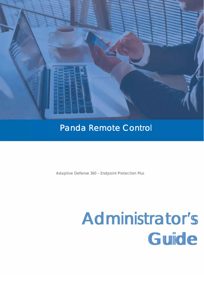 Imagen de la primera página del manual del dispositivo Remote Control