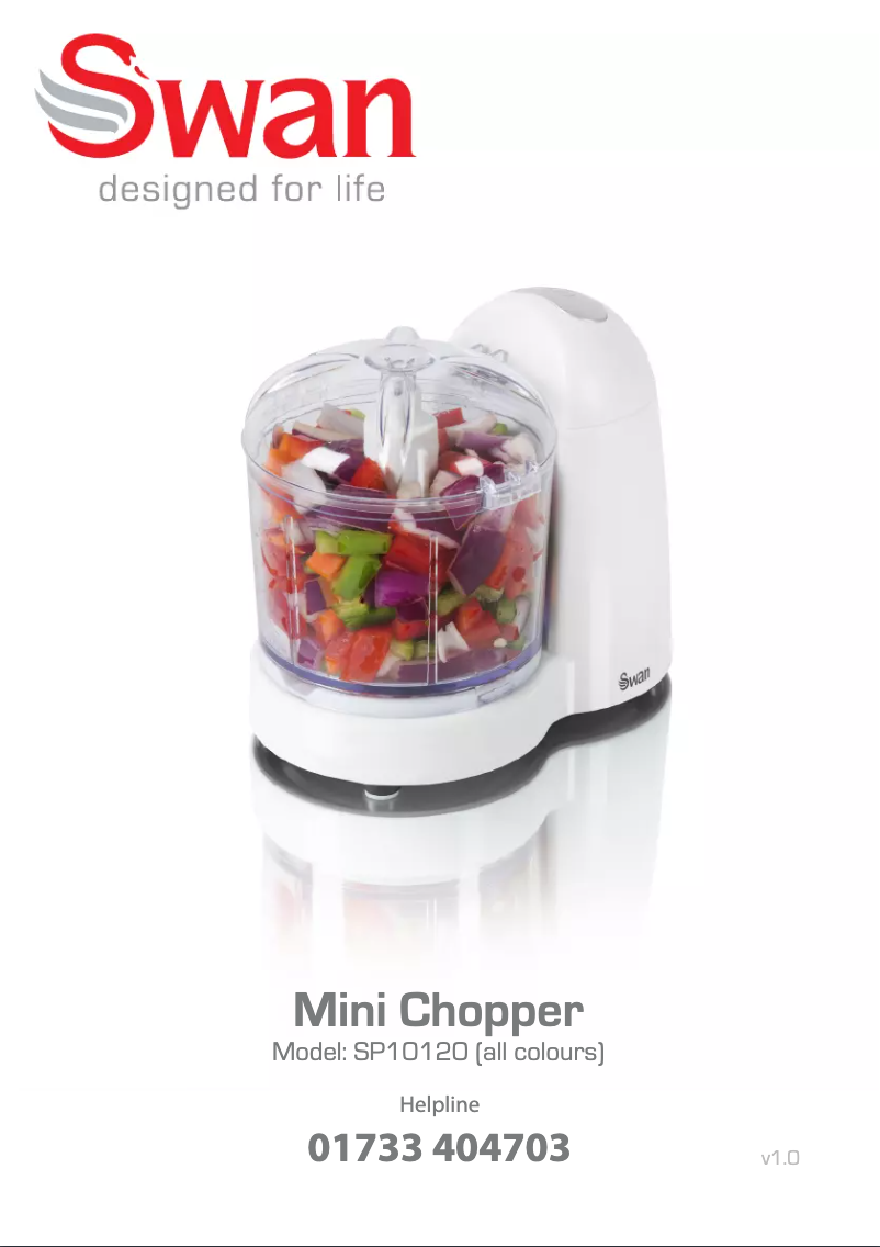 Imagen de la primera página del manual del dispositivo SP10120N