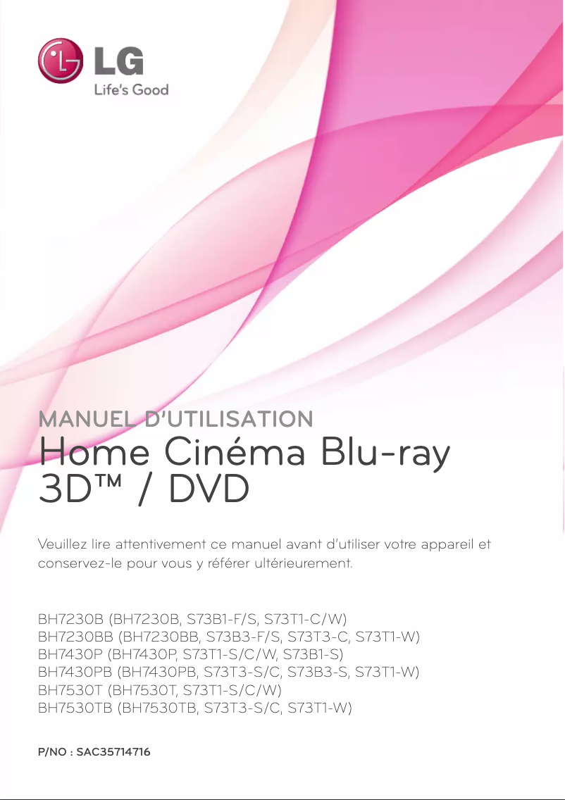 Imagen de la primera página del manual del dispositivo BH7430PB