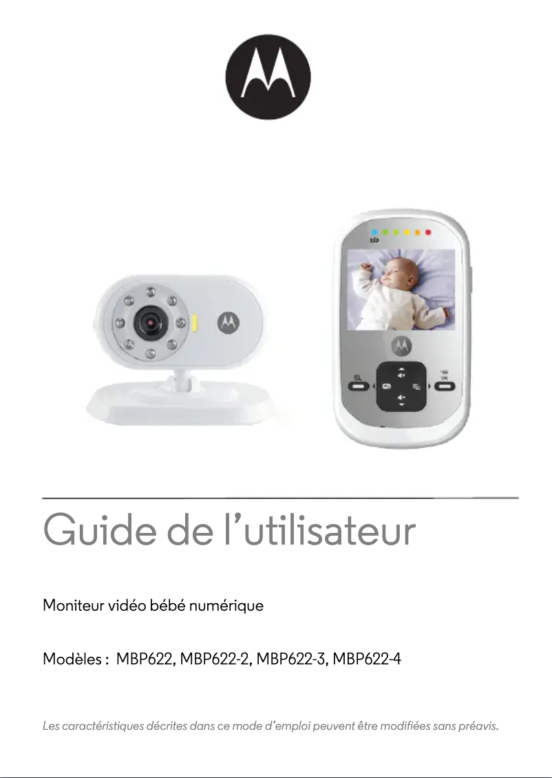 Página 1 del manual Manual de usuario Motorola MBP622-2