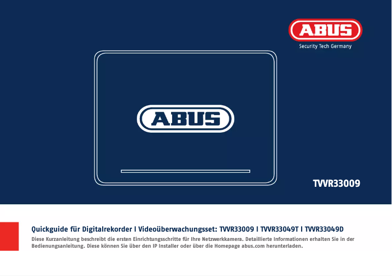 Imagen de la primera página del manual del dispositivo TVVR33049T