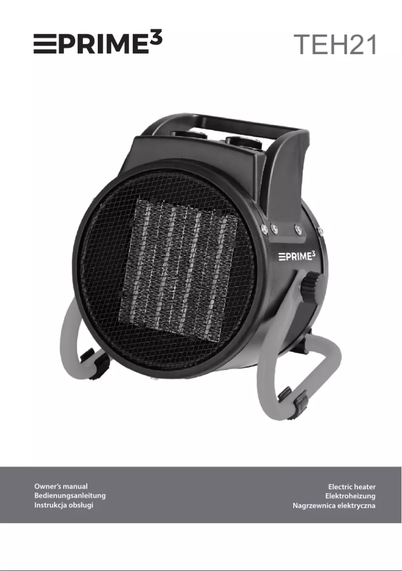 Imagen de la primera página del manual del dispositivo TEH21