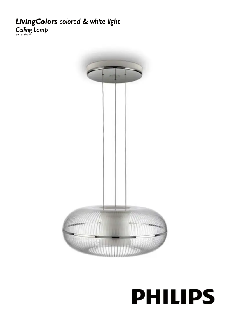 Imagen de la primera página del manual del dispositivo LivingAmbiance 6916160PH