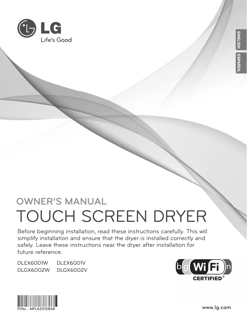 Imagen de la primera página del manual del dispositivo DX6002V