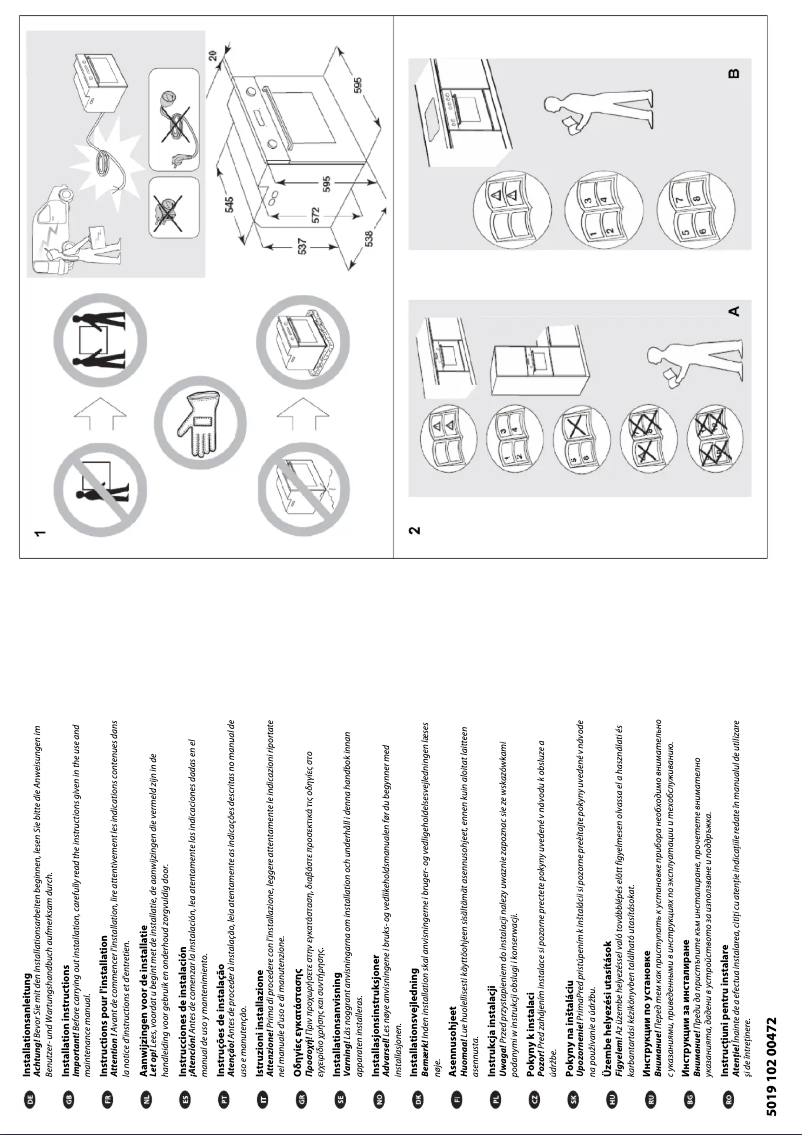 Imagen de la primera página del manual del dispositivo AKZM 6540/IXL