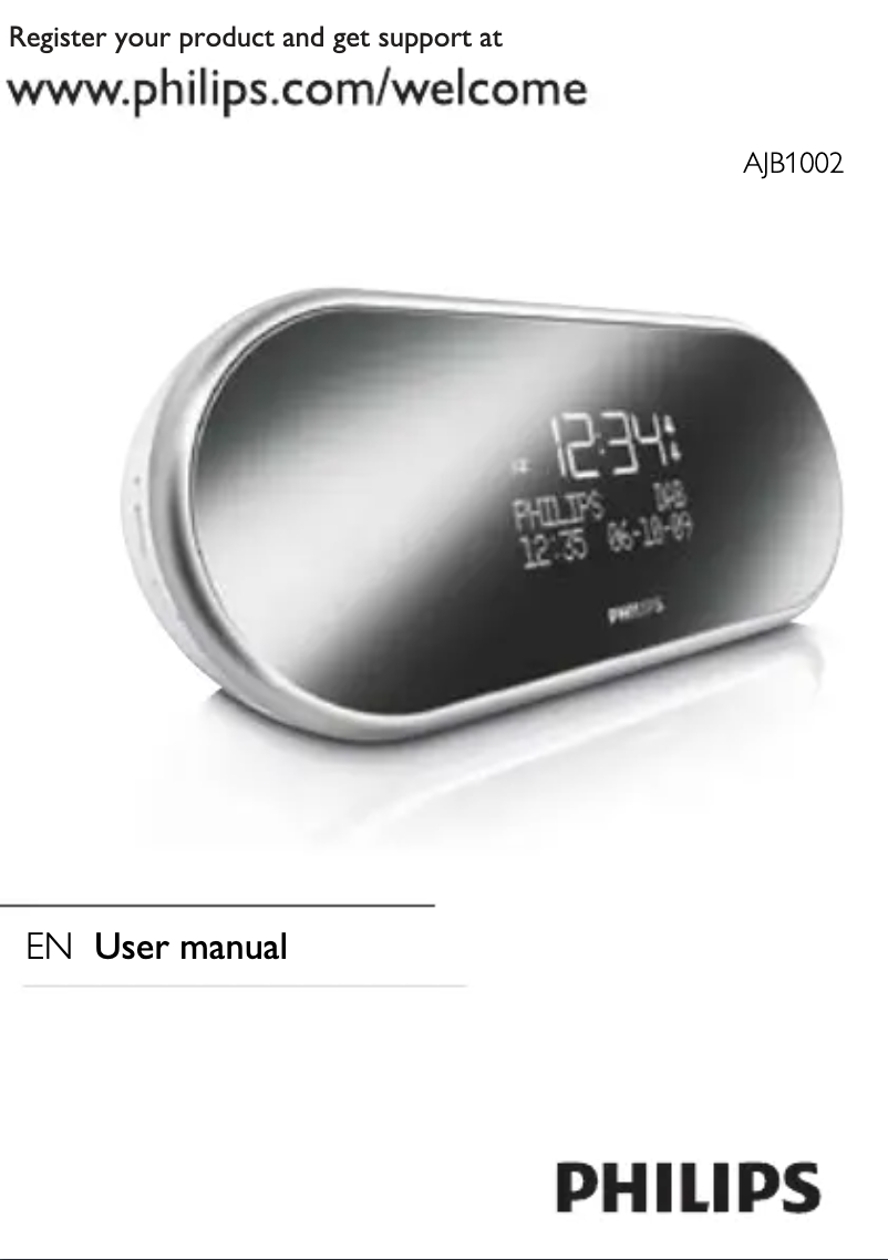 Imagen de la primera página del manual del dispositivo AJB1002