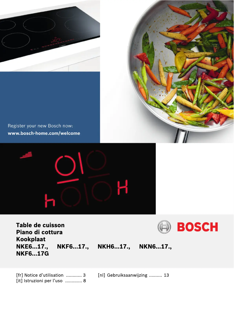 Imagen de la primera página del manual del dispositivo NKN645G17