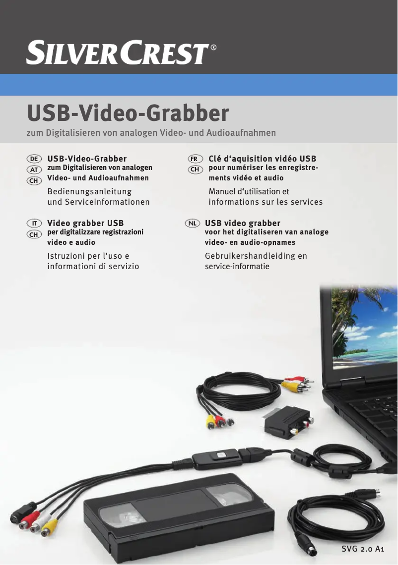 Imagen de la primera página del manual del dispositivo SVG 20 A1