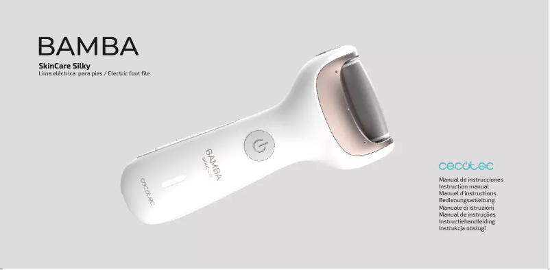 Página 1 del manual Manual de usuario Cecotec Bamba SkinCare Silky