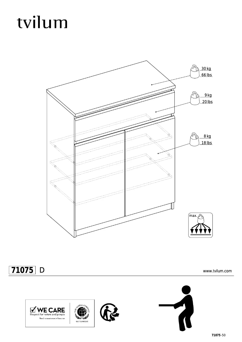 Imagen de la primera página del manual del dispositivo 71075