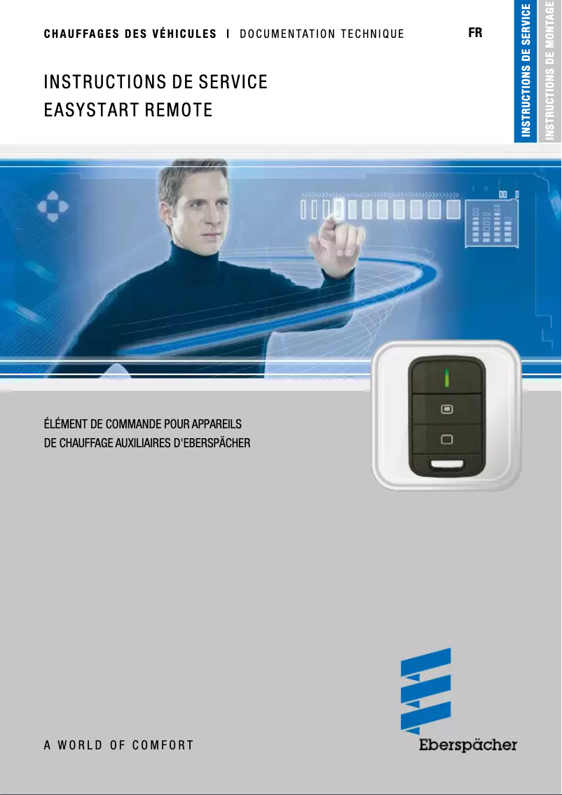 Imagen de la primera página del manual del dispositivo EasyStart Remote