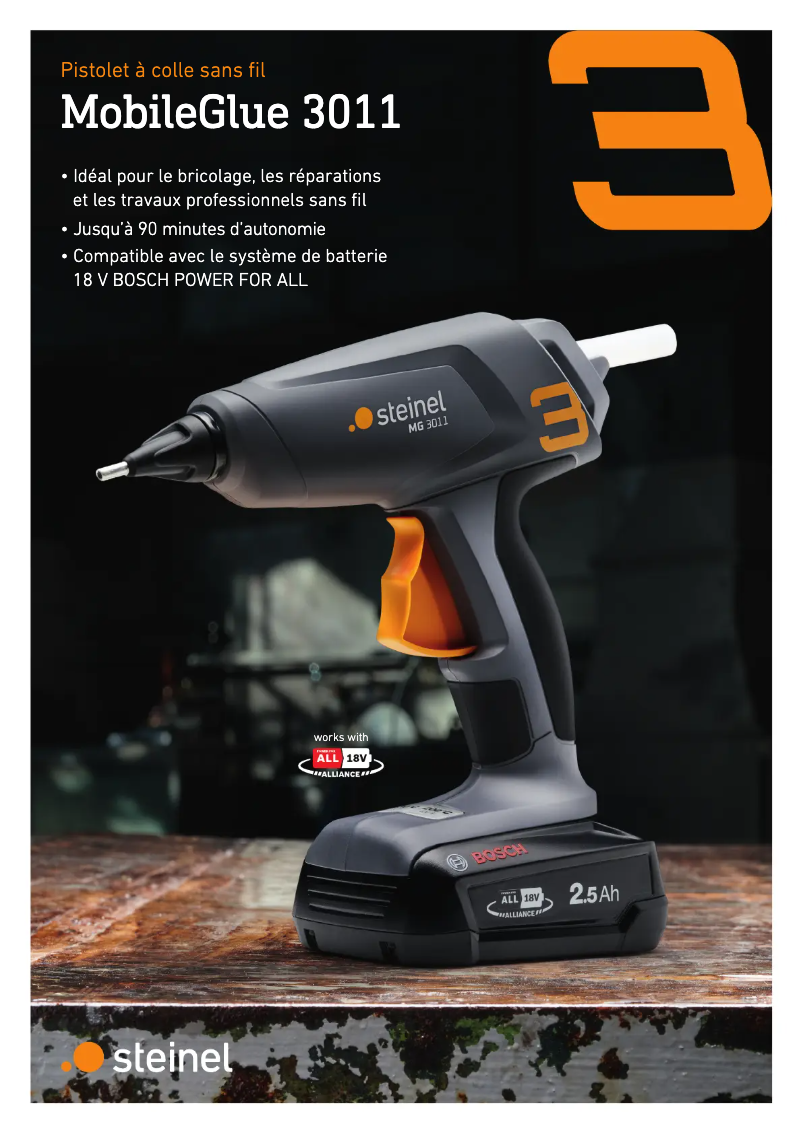 Página nº 1 - Folleto Steinel MobileGlue 3011