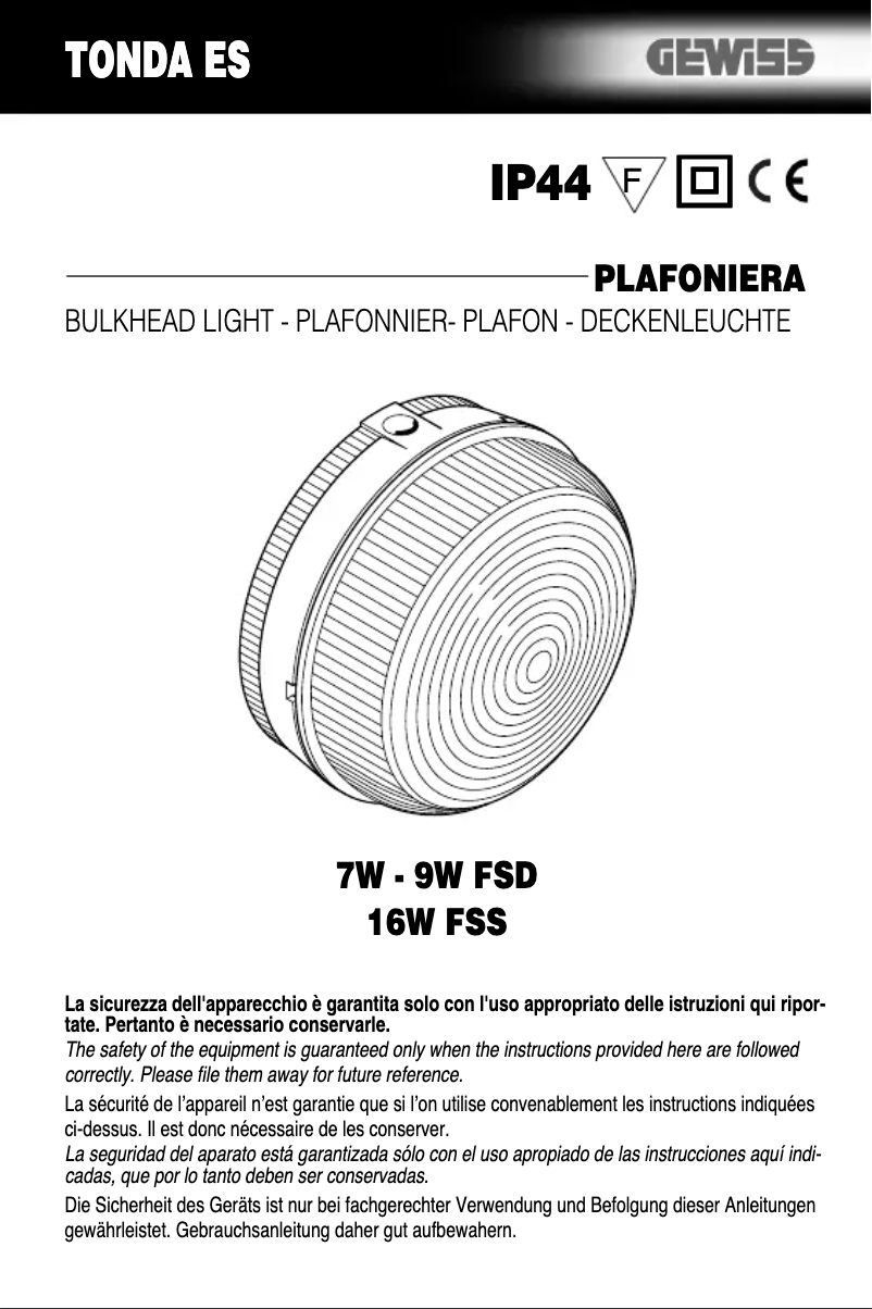 Imagen de la primera página del manual del dispositivo GW80654