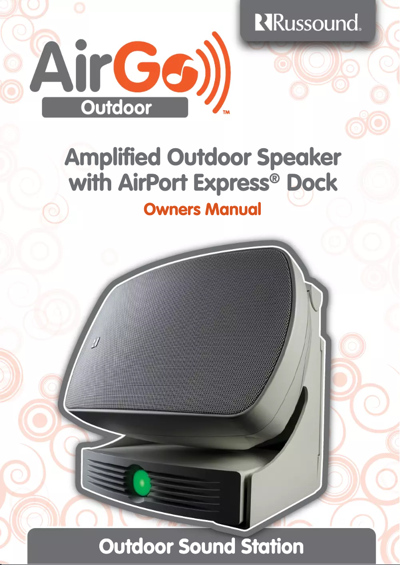 Página 1 del manual Manual de usuario Russound AirGo
