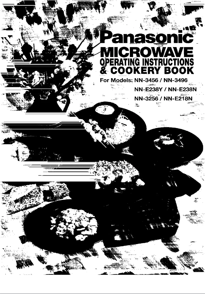 Imagen de la primera página del manual del dispositivo NN-E238N