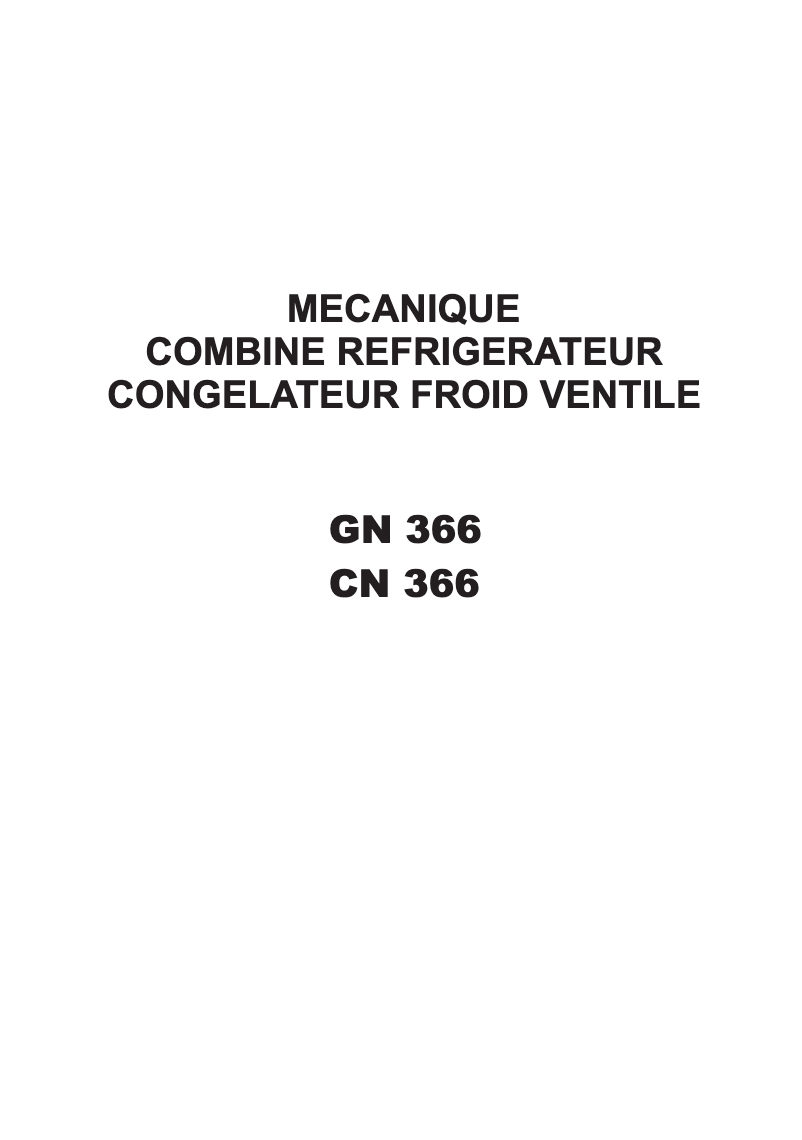 Imagen de la primera página del manual del dispositivo GN 366