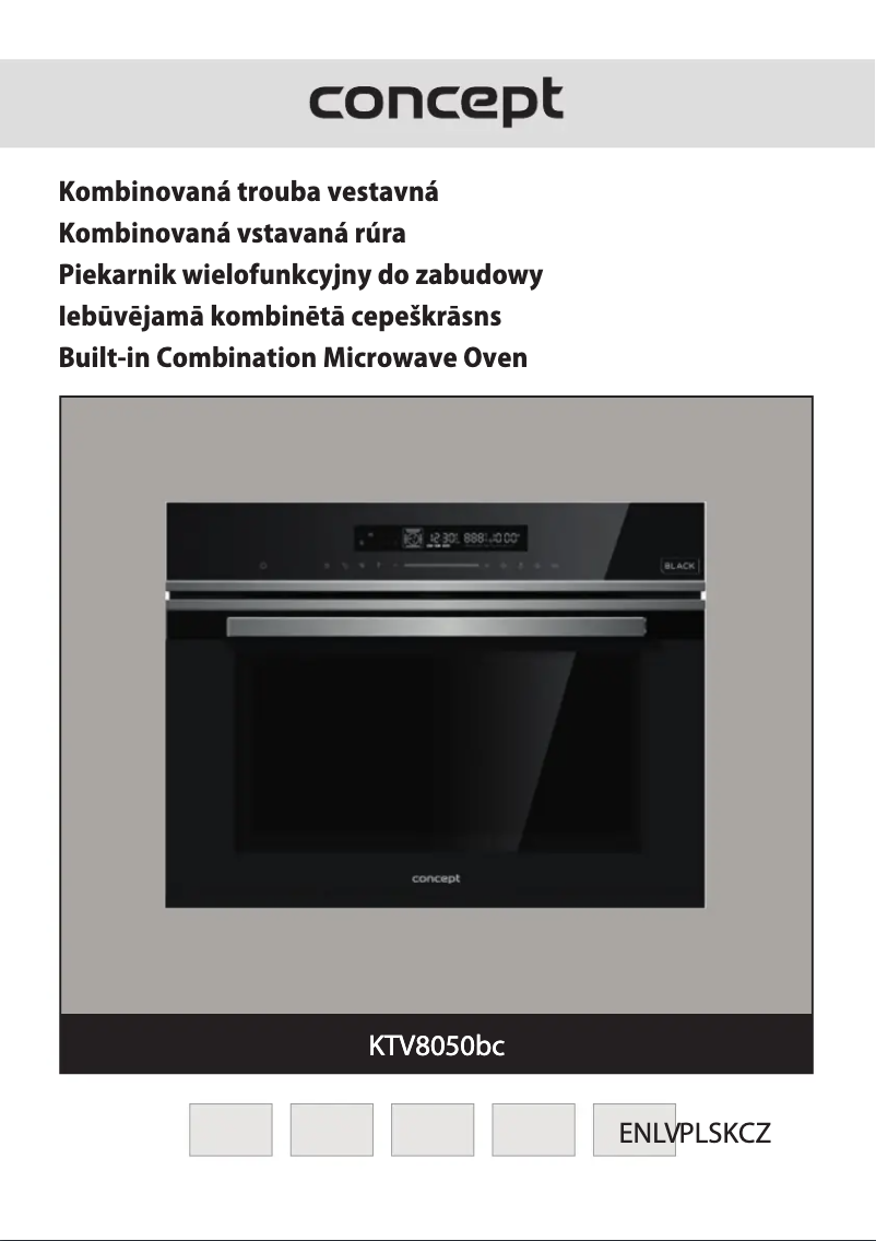 Imagen de la primera página del manual del dispositivo KTV8050bc