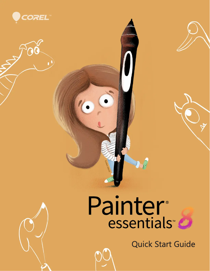Página nº 1 - Guía de inicio rápido Corel Painter Essentials 8