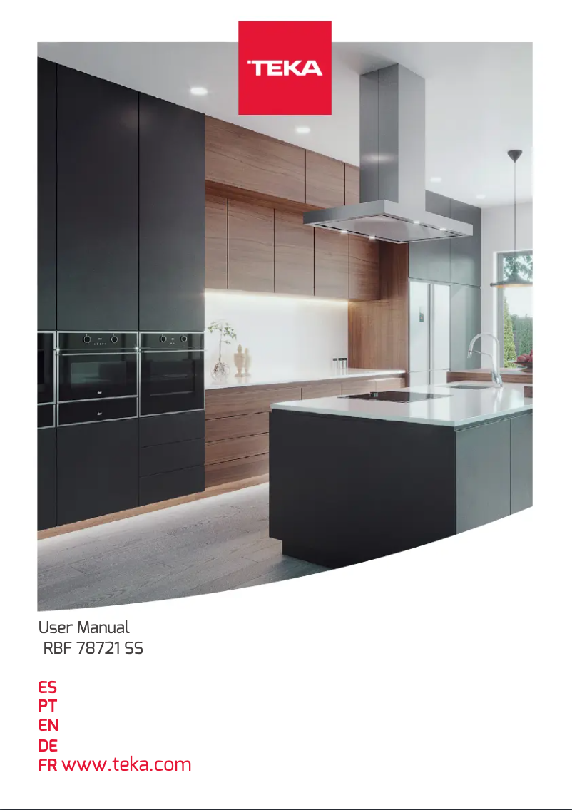 Imagen de la primera página del manual del dispositivo RBF 78721 SS