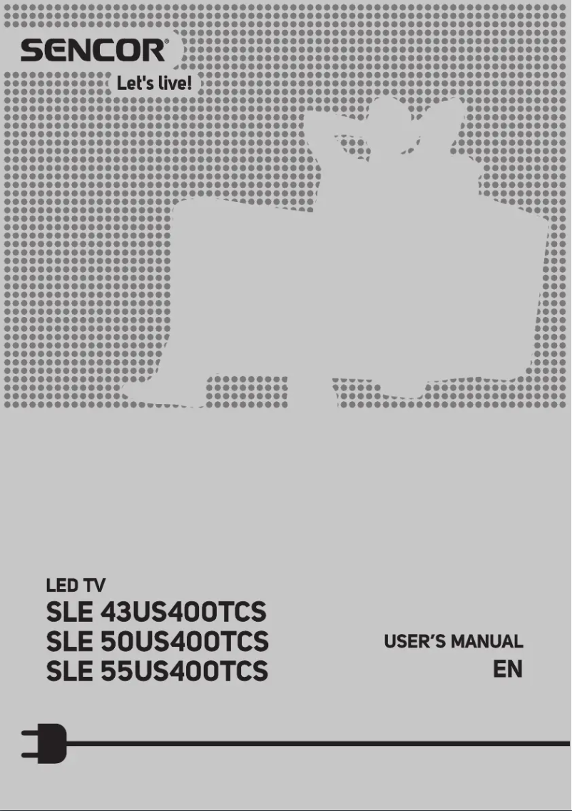 Imagen de la primera página del manual del dispositivo SLE 43US400TCS