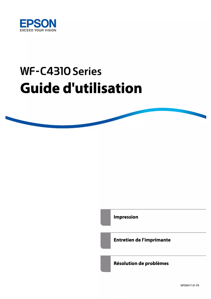 Página 1 del manual Manual de usuario Epson WorkForce Pro WF-C4310DW