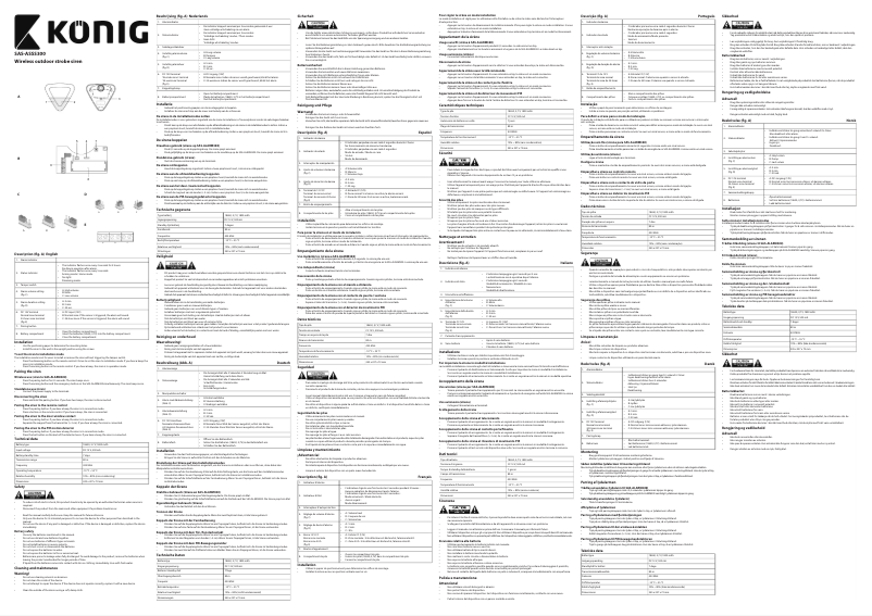 Imagen de la primera página del manual del dispositivo SAS-ASSS300